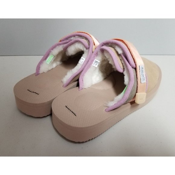 Suicoke ZAVO-Mab Shearling Sandals Womens Size 10 41 - Picture 3 of 7